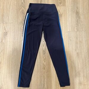 Splits59 leggings with blue and white stripe